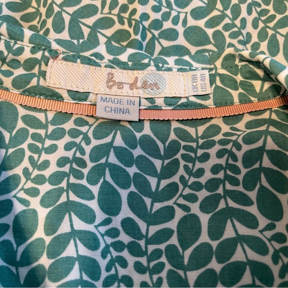 Boden Dress with Button Front and Pockets, 4. Matching ribbon belt. - Picture 7 of 11